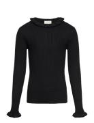 Pullover Rib Knit Creamie Black