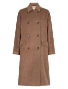 Mmvenice Wool Coat MOS MOSH Brown