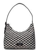 Sam Icon Modernist Hearts Jacquard Fabric Small Shoulder Bag Kate Spad...
