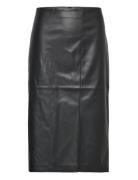 Carheidi Hanna Faux Leather Skirt Otw ONLY Carmakoma Black