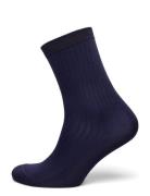 Alexa Silk Touch Socks Swedish Stockings Navy