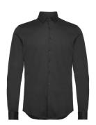 Smooth Cotton Slim Shirt Calvin Klein Black