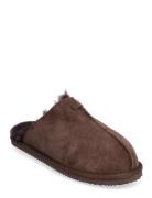 Shearling Slippers ENKEL Living Brown