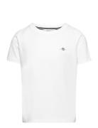 Shield Ss T-Shirt GANT White