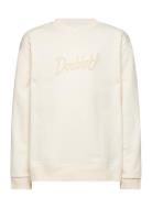 Rod Junior Aa Script Sweatshirt Wood Wood Cream