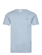 Slim Shield Ss T-Shirt GANT Blue