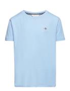 Shield Ss T-Shirt GANT Blue