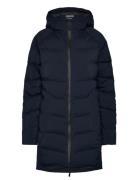 W Marina Long Quilted Jkt Musto Navy