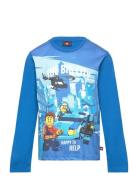 Lwtano 122 - T-Shirt L/S LEGO Kidswear Blue