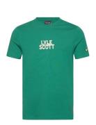 Varsity Embroidery T-Shirt Lyle & Scott Green
