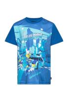 Lwtano 124 - T-Shirt S/S LEGO Kidswear Blue