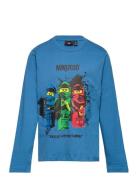Lwtano 100 - T-Shirt L/S LEGO Kidswear Blue
