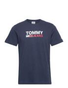 Tjm Corp Logo Tee Tommy Jeans Navy