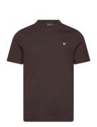 Plain T-Shirt Lyle & Scott Brown
