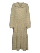 Evette Ls Dress Aop MSCH Copenhagen Green