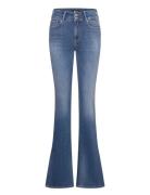 Newluz Flare Trousers Flare Replay Blue