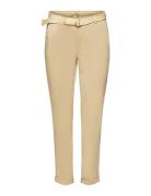Cropped Chinos Esprit Casual Beige