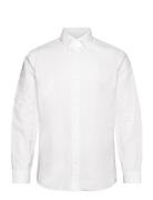 Slhslimrick-Poplin Shirt Ls Noos Selected Homme White