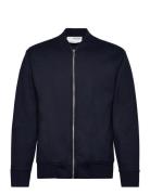 Slhmack Sweat Bomber Ls Noos Selected Homme Navy
