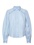 Yaskenora Ls Shirt S. Noos YAS Blue