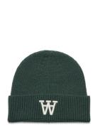 Vin Logo Beanie Double A By Wood Wood Green