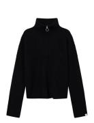 Florie Zip Knit Once Untold Black