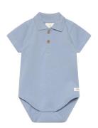 Body Ss Polo En Fant Blue