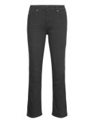 Zolie Trousers Straight Leg High Waist X-Lite Replay Black