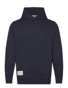 Akmelvin Hoodie Noos - Gots Anerkjendt Blue