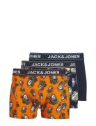 Jactriple Skull Trunks 3 Pack Jack & J S Navy