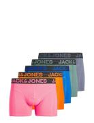 Jacseth Solid Trunks 5 Pack Box Jack & J S Pink