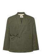 Akjesper Kimono Overshirt Anerkjendt Khaki