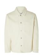 Slhjake 3411 Colored Overshirt W Selected Homme Cream