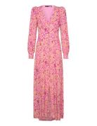 Jacquard Maxi Dress ROTATE Birger Christensen Pink