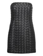 Braided Mini Dress ROTATE Birger Christensen Black