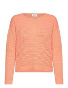 Vibellisina Boatneck L/S Knit Top - Noos Vila 