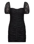 Lace Puff Sleeve Dress ROTATE Birger Christensen Black