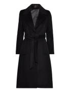 Wrap Wool-Lined-Coat Lauren Ralph Lauren Black