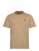 Fine Stripe Tee Fred Perry Khaki