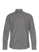 Flannel Check Shirt Morris Grey