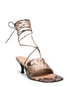 Lace Up Sandals Filippa K Beige