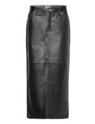 Leather Skirt Filippa K Black