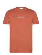 Copenhagen Print Tee S/S Lindbergh Grey