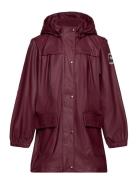 Rainwear Jacket Long Müsli By Green Cotton Burgundy