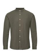 Oxford Manderin Superflex L/S Lindbergh Green