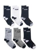 Levi's® Core Crew Length Socks 6-Pack Levi's Patterned