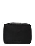 Leather Zip Wallet Les Deux Black