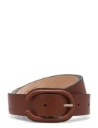 Ecco Formal Covered Belt ECCO Brown