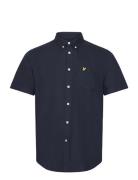 Short Sleeve Oxford Shirt Lyle & Scott Navy