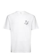 Navigation T-Shirt Makia White
